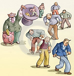 poverty creators political cartoon photo