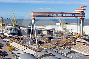 Fincantieri Shipyard in Ancona