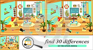 Find 30 differences. Cozy House series.