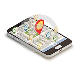 Find Car Online Abstract Composition