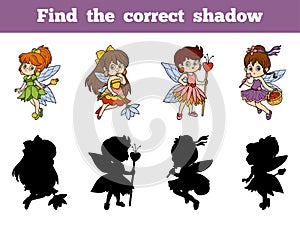 Find the correct shadow (little fairy)