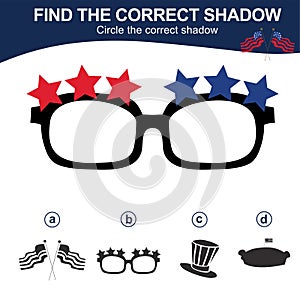 Find the correct shadow worksheet