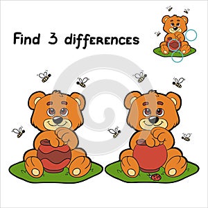 Find differences (bear)