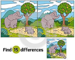 Find differences (elephant)