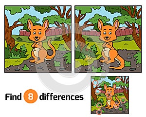 Find differences, Kangaroo