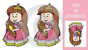 Find differences princess game.