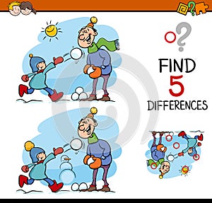 Find the differences task