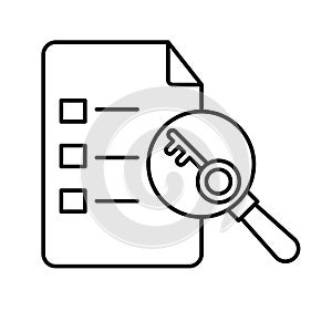 Find keyword Vector icon which can easily modify or edit .
