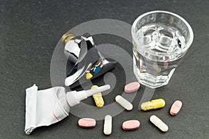 Drug residues in drinking water photo