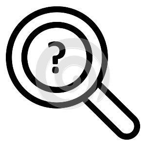 Find, problem  Isolated Vector icon which can easily modify or edit