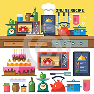 Find recipes online