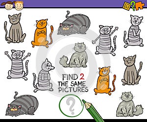 Find same picture cartoon game