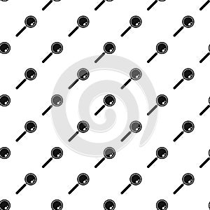 Find solution magnify glass pattern seamless vector