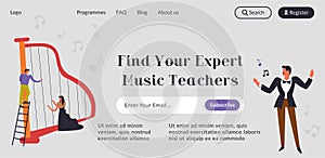 Find your experienced music teachers websites