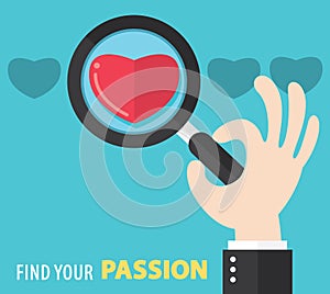 Find your passion background