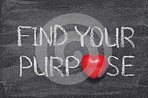 Find your purpose heart