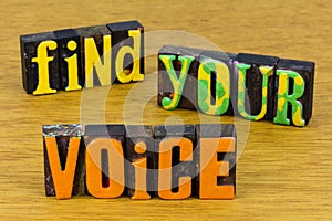 Find your voice move forward share communication leadership