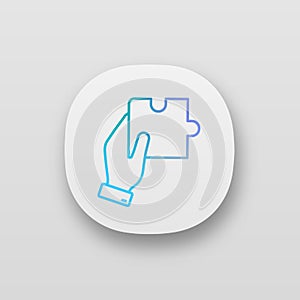 Finding solution app icon