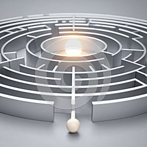 Finding the Solution at the Center of the Maze