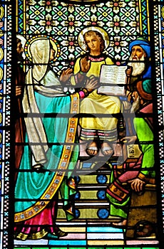 Finding in the temple