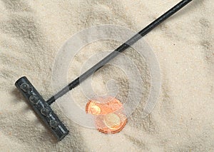 Finding treasure with euros