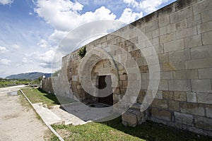 Main door of Misis Havraniye Caravanserai photo