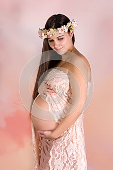 Fine art pregnancy