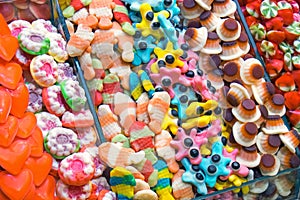 Fine candy at the Boqueria