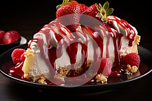 In fine dining, the banana split exudes indulgent elegance and opulent delight