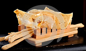 Fine dining Italian appetizers