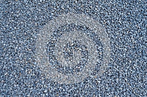 Fine gravel. Background building stone for road construction, paving stones