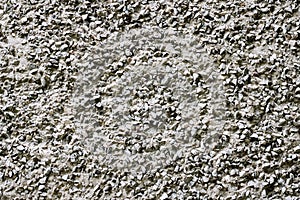 Fine gray stones in concrete, texture and background