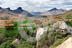 Fine landscape of Madagascar photo
