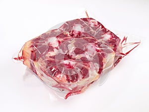Fine Meat - Raw Oxtail Pieces in a Vacuum Bag