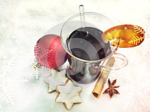 Fine served glÃÂ¼hwein