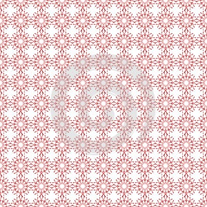 Fine vector small geometric patterns on white background.