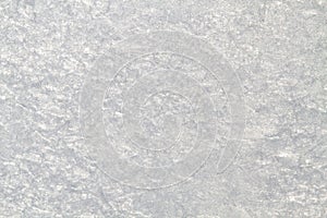 Fine white icy texture