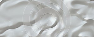 Fine white silk texture background