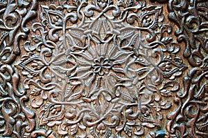 Fine wood carvings design and decoration