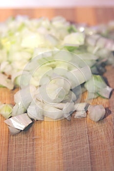 Finely chopped onion