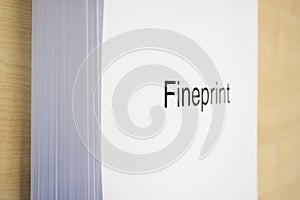 Fineprint