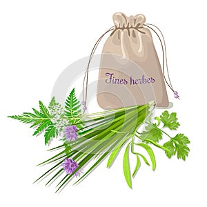 Fines herbes sachet