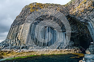 Fingal's Cave, sea cave on the uninhabited island of Staffa