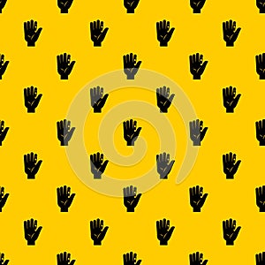 Finger with blood dripping pattern vector