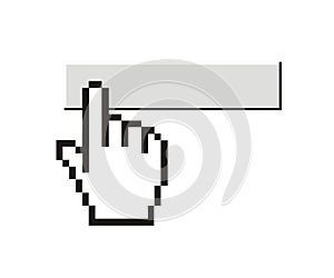 Finger cursor