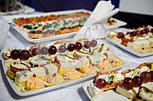 Finger-food (appetizers) photo