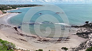 Finger Of God Cliff At Coqueirinho Beach In Joao Pessoa Paraiba.