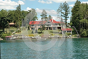 Finger Lakes - Skaneateles Lake-front Mansion