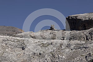 finger of mount taillon in ordesa national park in the pyrenees photo