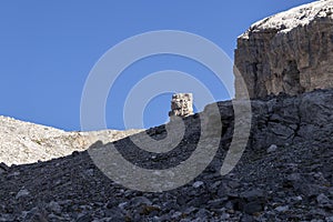 mount taillon in ordesa national park in the pyrenees photo